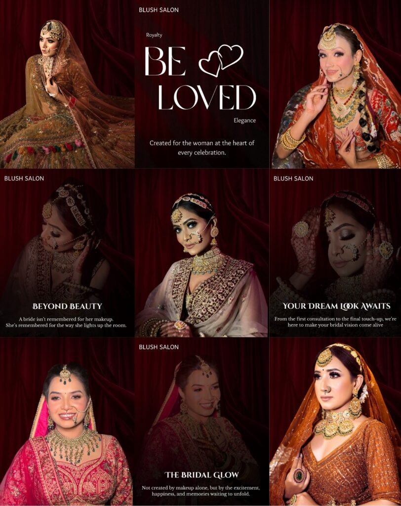 blush by sakshi makeover